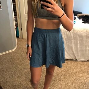 Denim skirt
